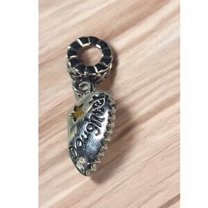 Daughter Charms Heart I Love You To The Moon And Back Charm Bead For Bracelet
